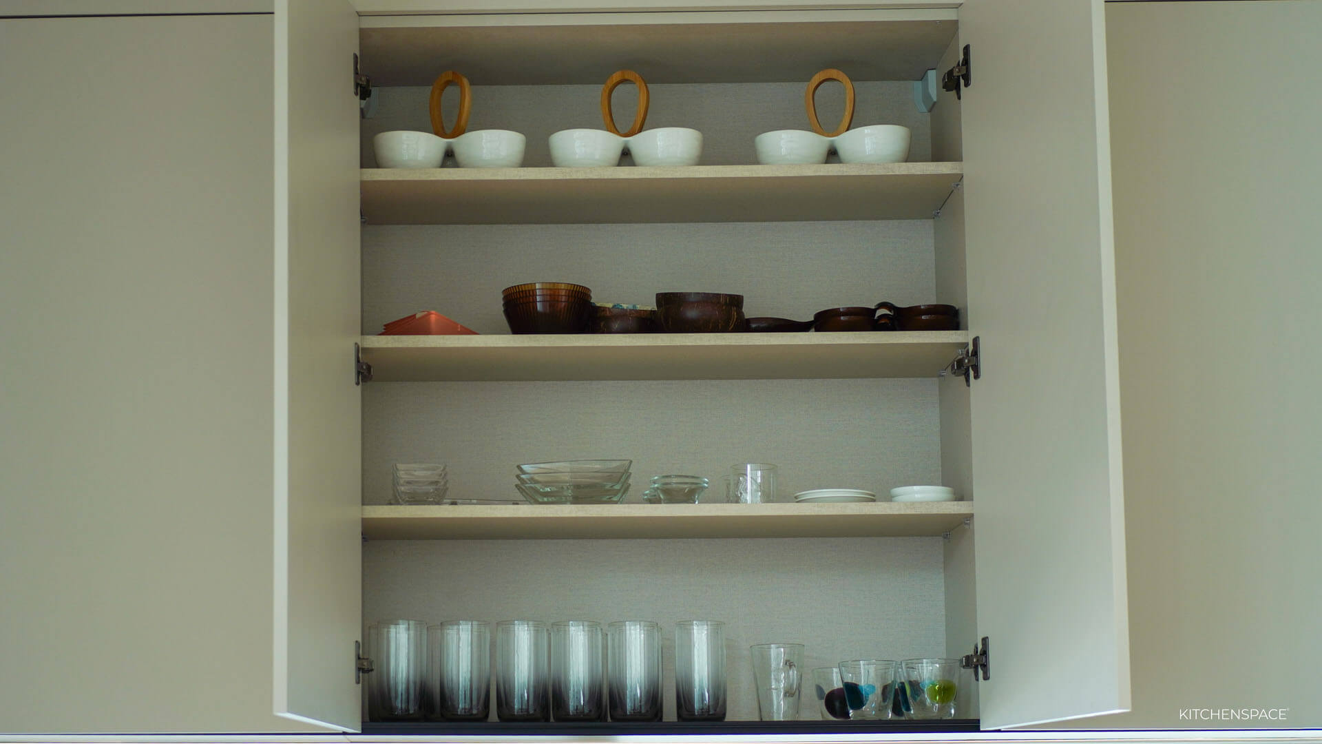 Modern Minimalist Fluted Island Kitchen